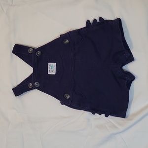 Navy blue Carter's overalls 3 months